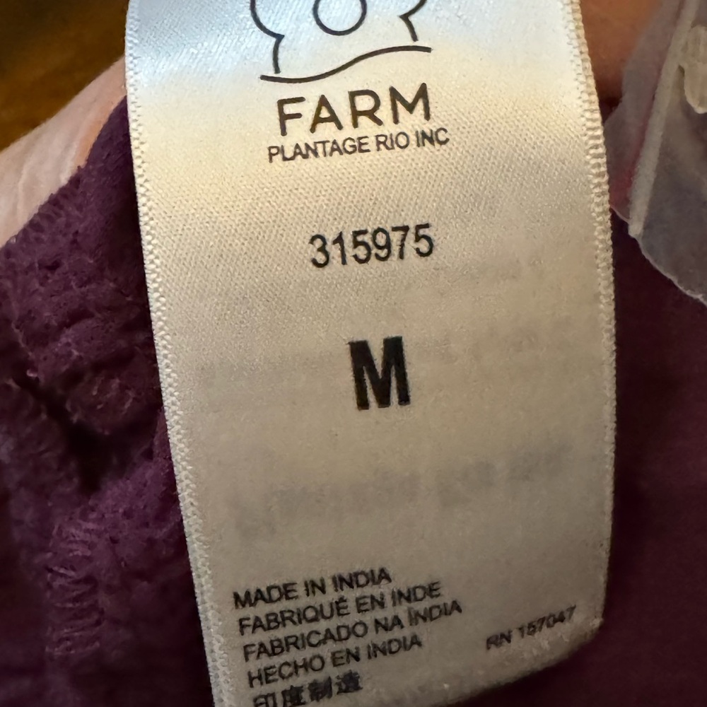 NWT FARM Rio Ruched Ruffled  Blouse - Picture 6 of 7